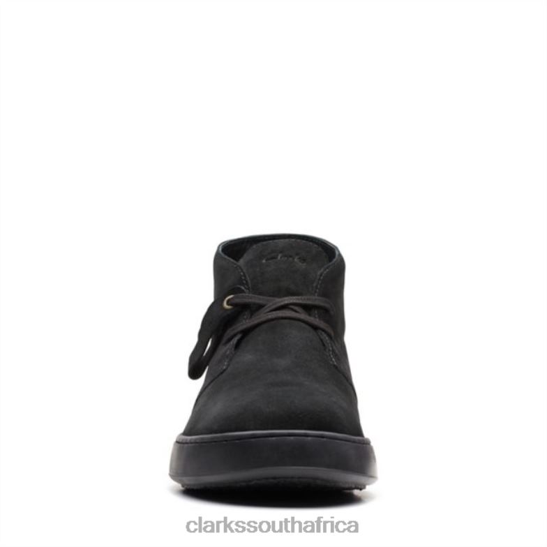 Black/Black Court Lite Desert Boot Black/Black Clarks 840405676 Men Clarks Black