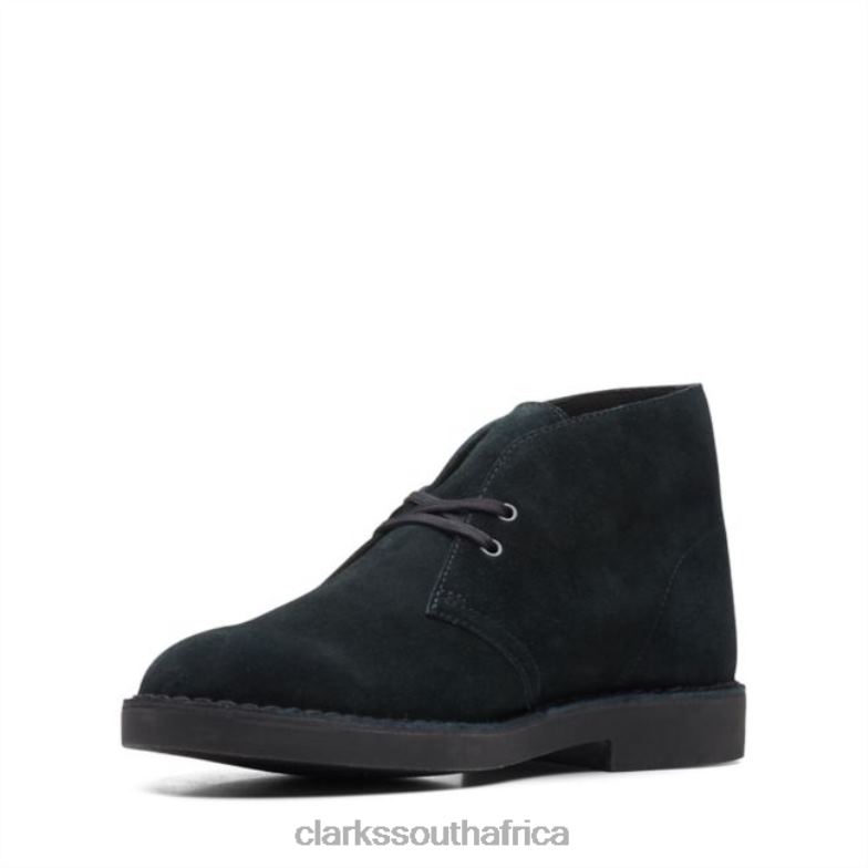 Clarks Black Suede Desert Boot Evo Black Suede 840405649 Men Clarks Black Suede