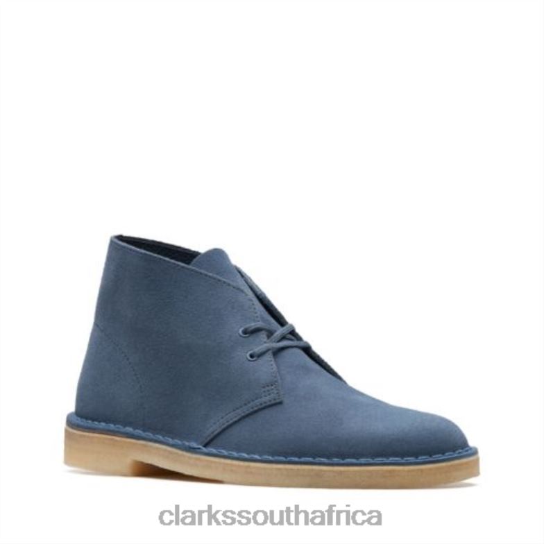 Clarks Blue Desert Boot 840404377 Men Clarks Blue