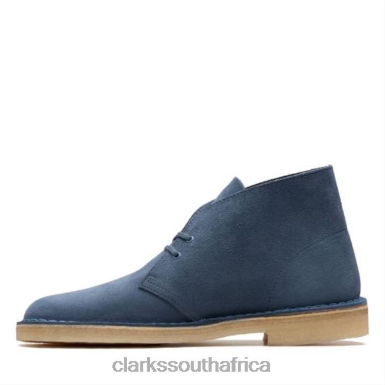 Clarks Blue Desert Boot 840404377 Men Clarks Blue