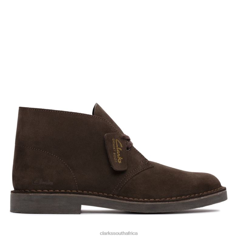 Clarks Desert Boot Evo Dark Brown Suede Dark Brown Suede 840405514 Men Clarks Dark Brown Suede