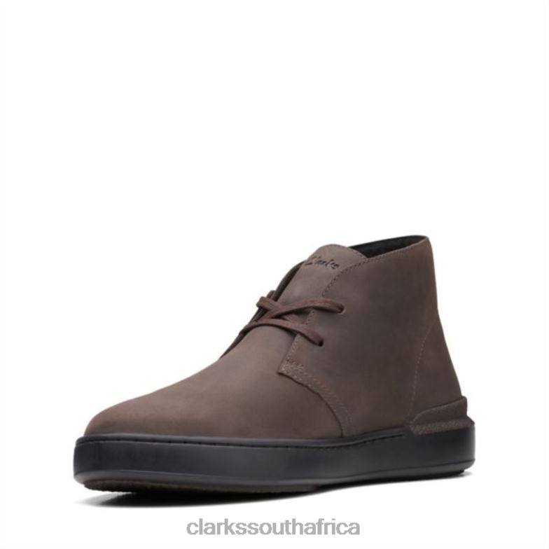Dark Brown Clarks Court Lite Desert Boot Dark Brown 840405488 Men Clarks Dark Brown