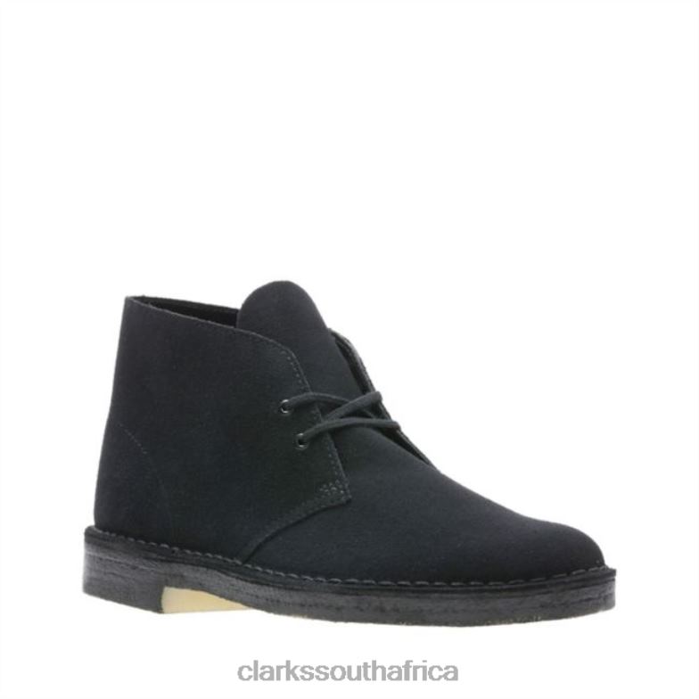 Desert Boot Black Suede Clarks 840406711 Men Clarks Black Suede