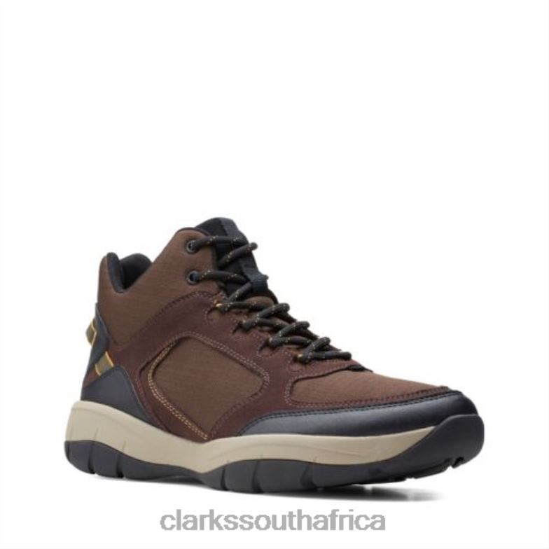 Brown Clarks Ervmid 840404363 Men Clarks Brown