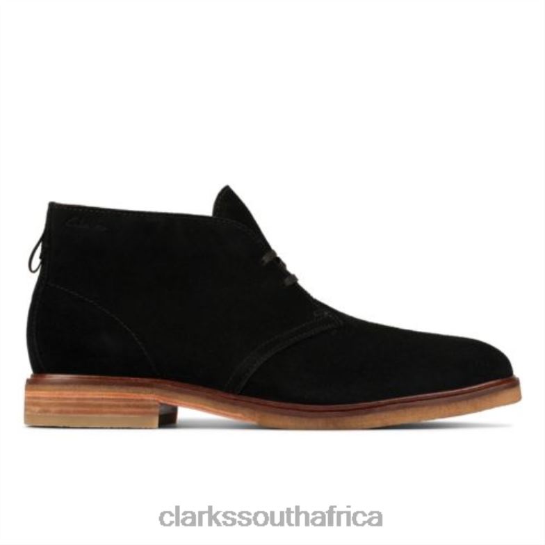 Clarks Black Suede Clarkdale D Bt 840404353 Men Clarks Black Suede