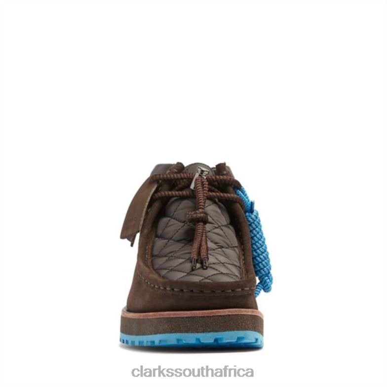 Monwallabee Charcoal/Blue Clarks Charcoal/Blue 840406687 Men Clarks Charcoal/Blue