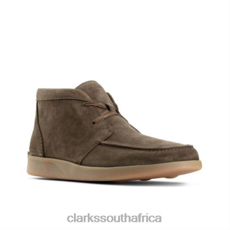 Oakland Top Clarks Dark Olive Combi 840404351 Men Clarks Dark Olive Combi