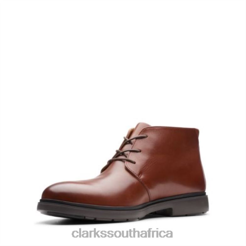 Tan Leather Clarks Un Tailor Mid 840404347 Men Clarks Tan Leather