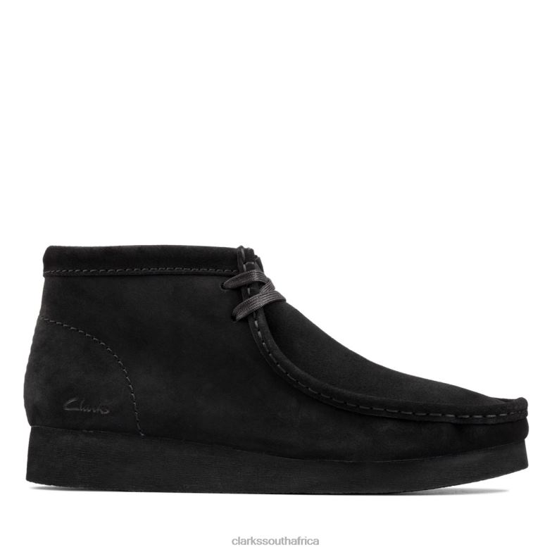 Black Suede Clarks Wallabee Boot2 Black Suede 840405696 Men Clarks Black Suede