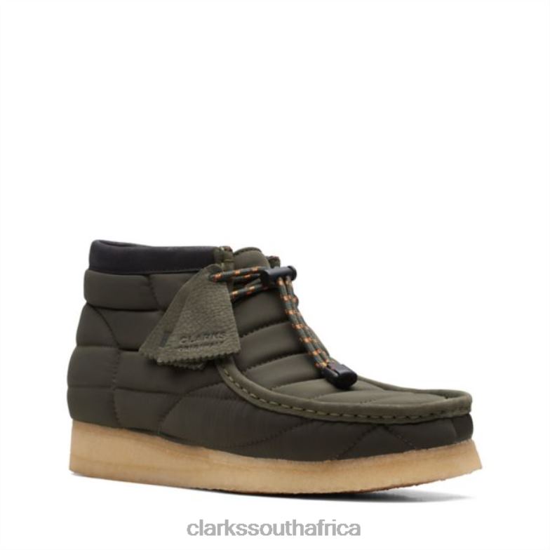 Khaki Quilted Wallabee Boot Khaki Quilted Clarks 840406628 Men Clarks Khaki Quilted