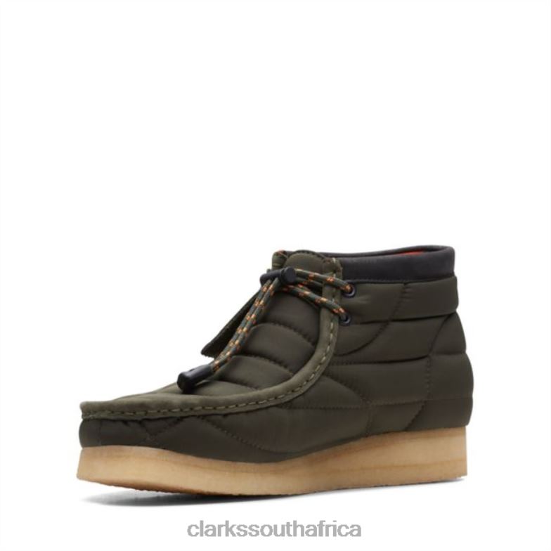 Khaki Quilted Wallabee Boot Khaki Quilted Clarks 840406628 Men Clarks Khaki Quilted