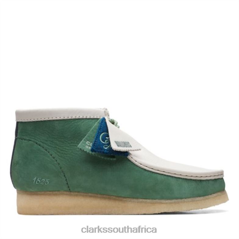 Wallabee Boot Vcy Green Nubuck Clarks Green Nubuck 840405701 Men Clarks Green Nubuck