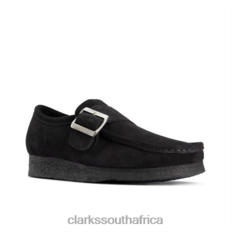 Black Sde Wallabee Monk Clarks 840404412 Men Clarks Black Sde