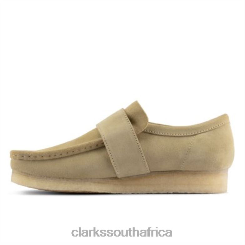 Maple Suede Clarks Wallabee Monk 840404411 Men Clarks Maple Suede