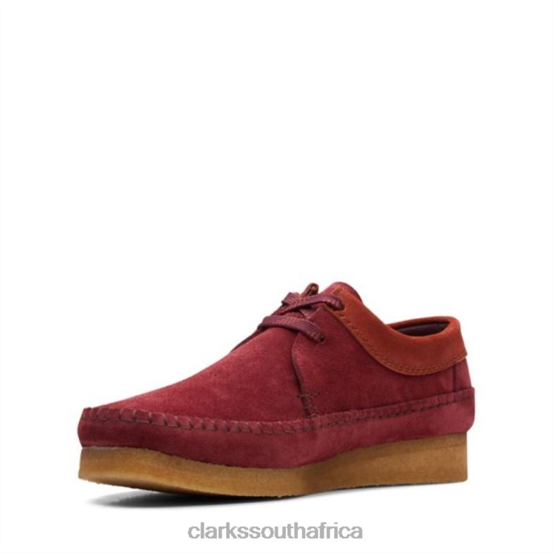 Oxblood Clarks Weaver Oxblood 840405579 Men Clarks Oxblood