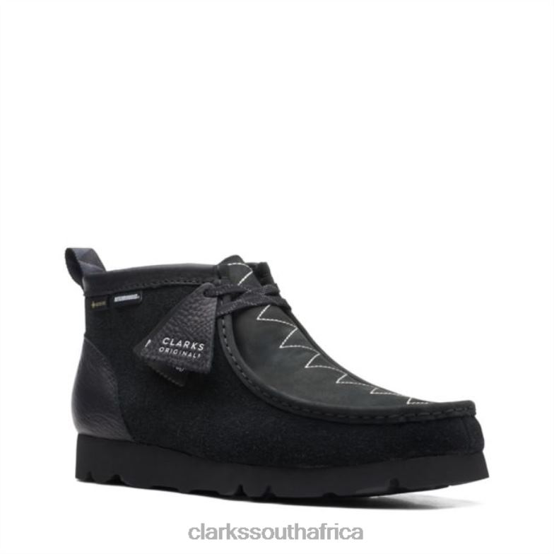 Wallabee Boot Gore-Tex Black Combi Suede Black Combi Suede Clarks 840406766 Men Clarks Black Combi Suede