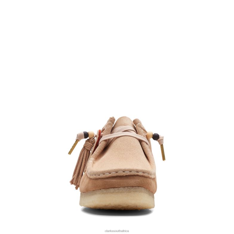 Blush Pink Combi Clarks Wallabee 840403712 Men Clarks Blush Pink Combi