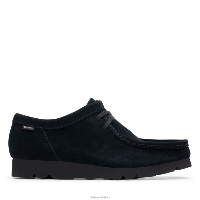 Clarks Wallabee Gtx Black Suede 840403562 Men Clarks Black Suede