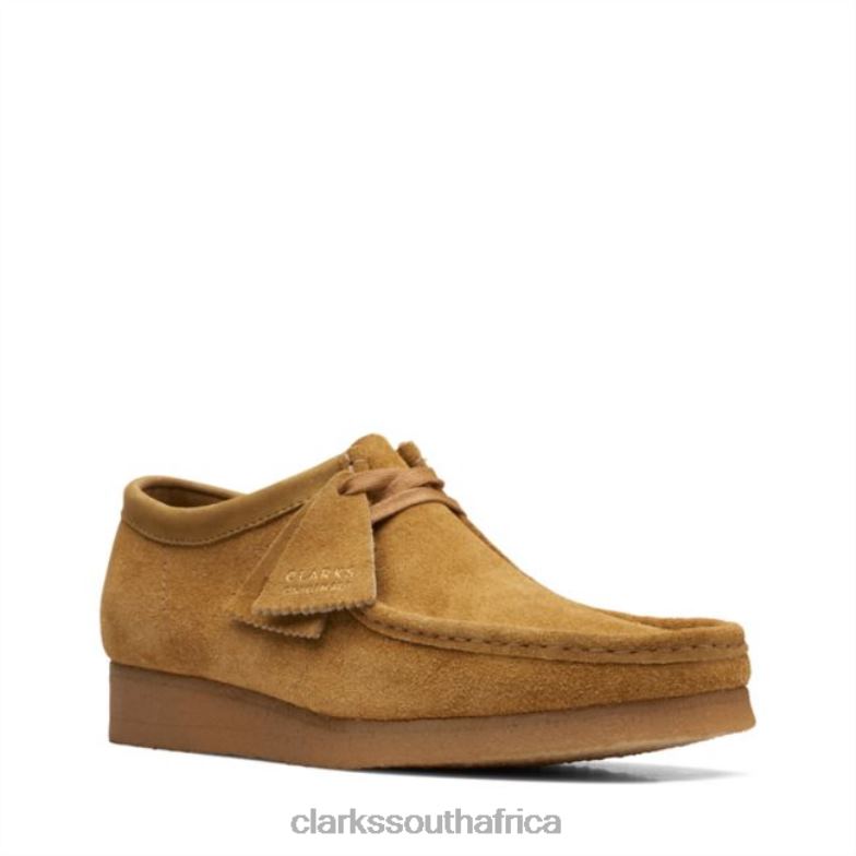 Oak Hairy Suede Clarks Wallabee Oak Hairy Suede 840405512 Men Clarks Oak Hairy Suede