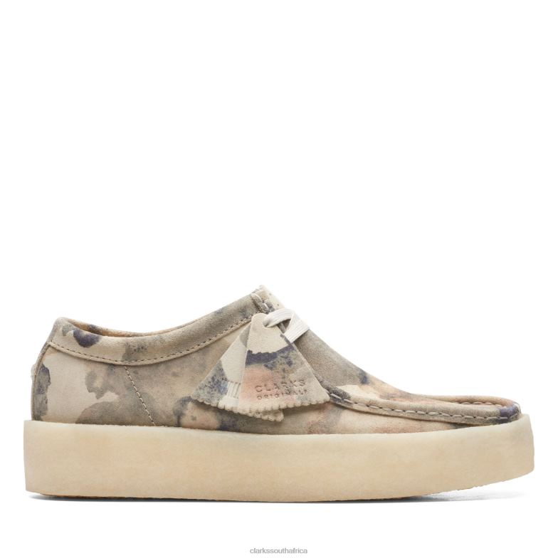Off White Camo Clarks Wallabee Cup 840403747 Men Clarks Off White Camo