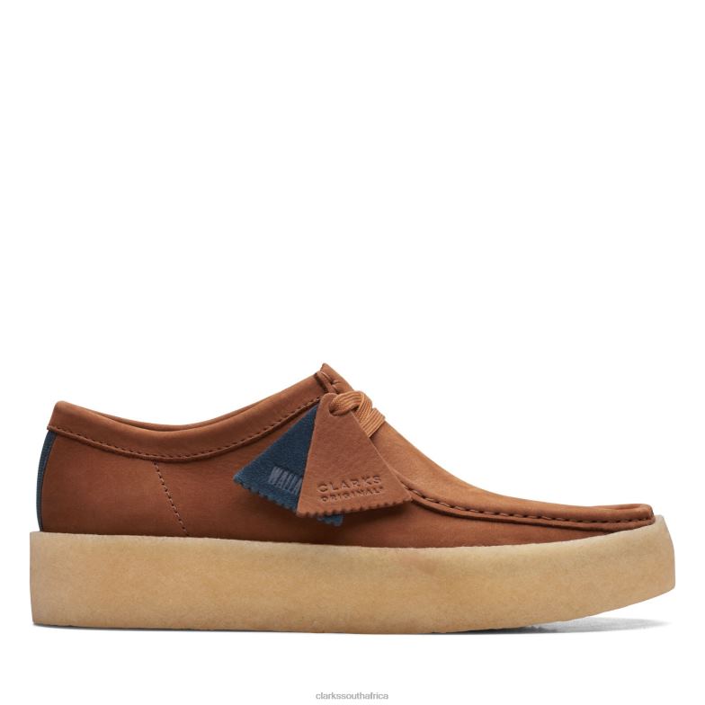 Tan Nubuck Clarks Wallabee Cup 840403595 Men Clarks Tan Nubuck