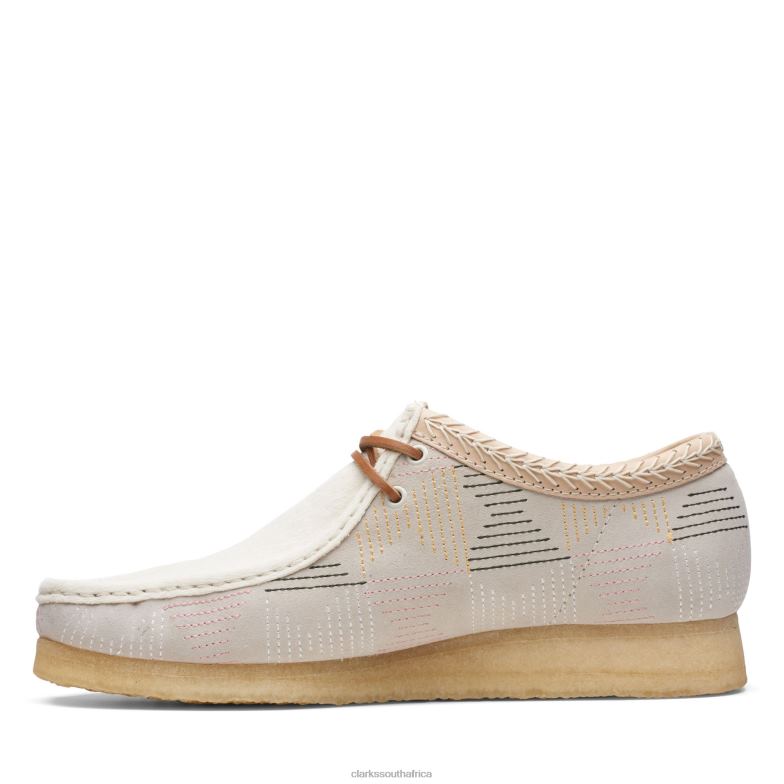 Wallabee Clarks White 840403717 Men Clarks White