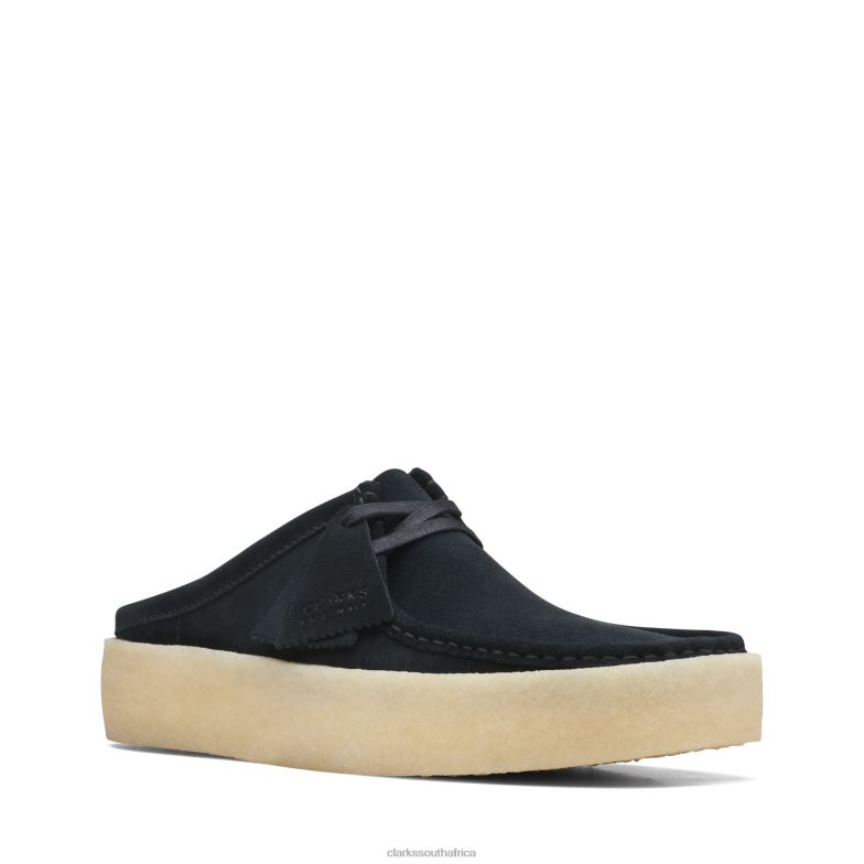 Wallabee Cup Lo Black Wlined Sde Clarks 840403590 Men Clarks Black Wlined Sde