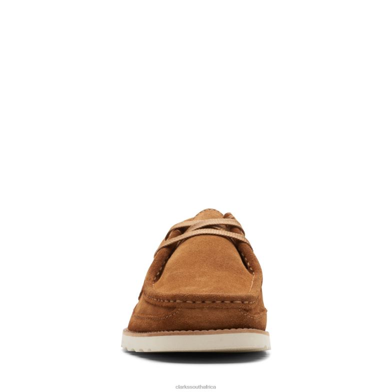 Brown Sde Durleigh Sail Clarks 840403684 Men Clarks Brown Sde