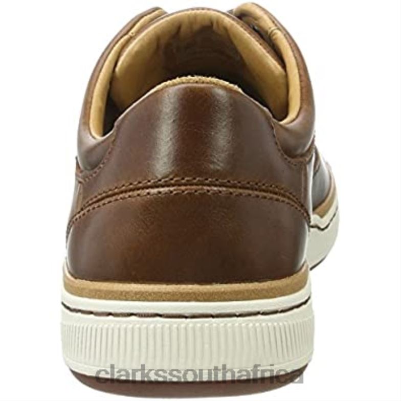 Dark Tan Lea Men's Norsen Lace Brogues Clarks 840401956 Men Clarks Dark Tan Lea