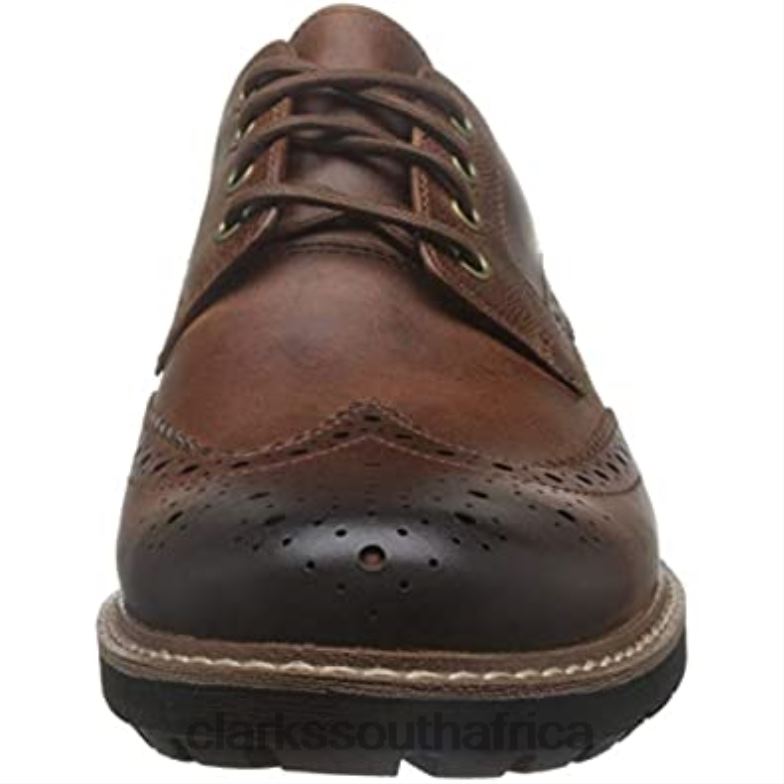 Men's Batcombe Wing Brogues Clarks Brown 840402655 Men Clarks Brown