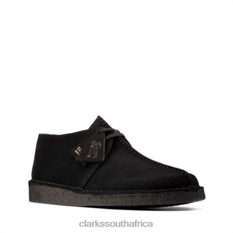 Clarks Desert Trek Black Suede Black Suede 840405498 Men Clarks Black Suede