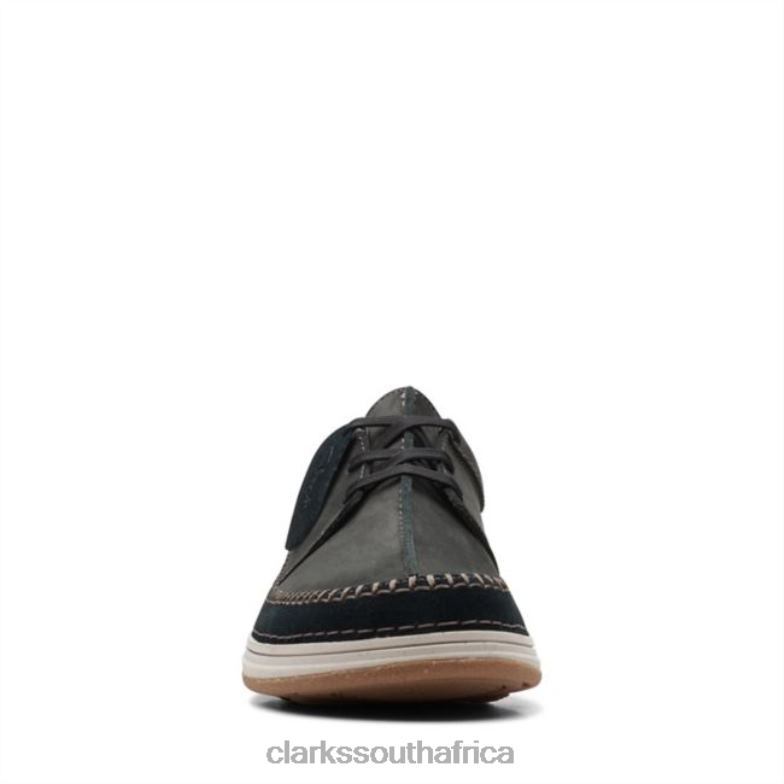 Clarks Nature 5 Tie Black Combination Black Combination 840406594 Men Clarks Black Combination