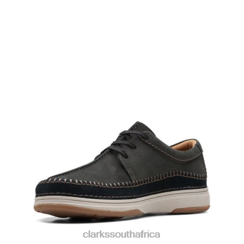 Clarks Nature 5 Tie Black Combination Black Combination 840406594 Men Clarks Black Combination