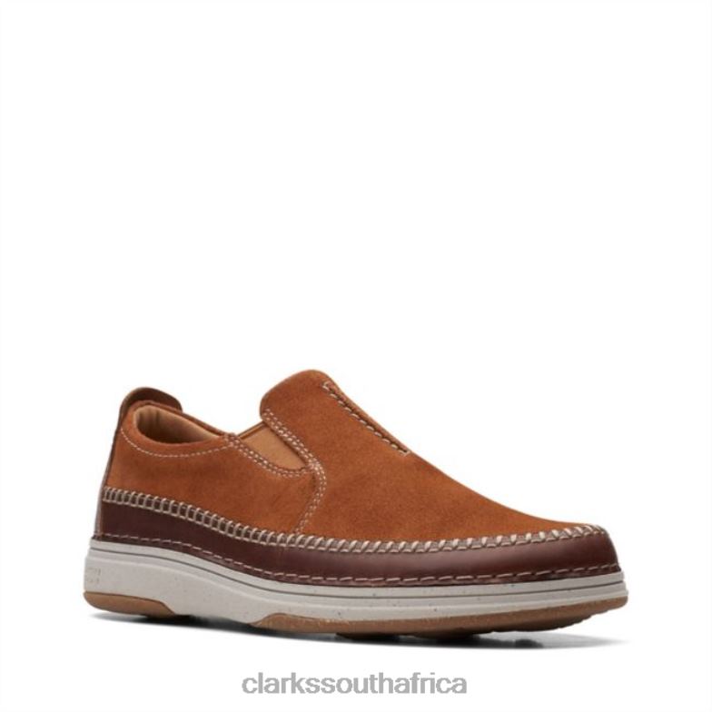 Nature 5 Walk Dark Tan Combination Dark Tan Combination Clarks 840406582 Men Clarks Dark Tan Combination