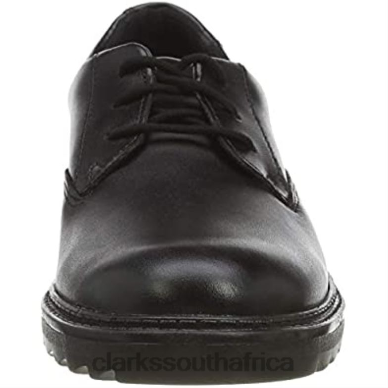 Black Men's Asher Jazz Y Derbys Clarks 840401996 Men Clarks Black Leather Black Leather