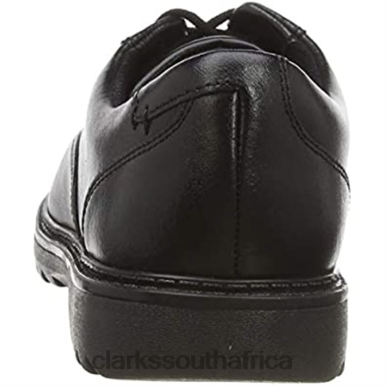 Black Men's Asher Jazz Y Derbys Clarks 840401996 Men Clarks Black Leather Black Leather