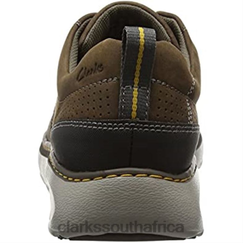 Clarks Brown Dark Brown Lea Men's Charton Mix Derbys 840402457 Men Clarks Brown Dark Brown Lea