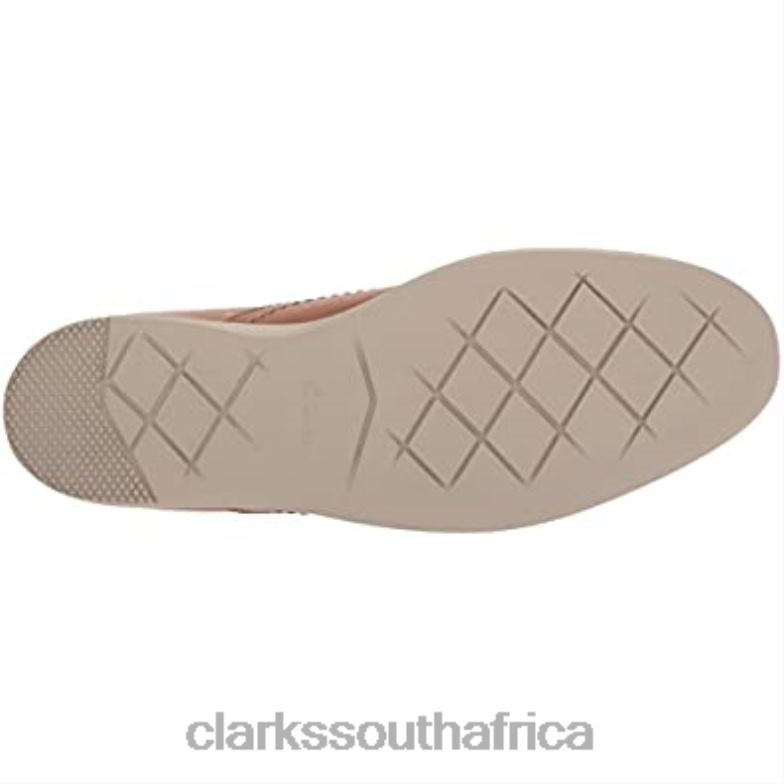 Men's Raharto Pla Derbys Clarks Dark Tan Leather 84040357 Men Clarks Dark Tan Leather