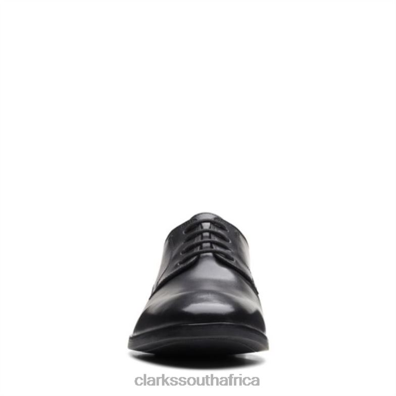 Clarks Black Leather Bradish Lace Black Leather 840406657 Men Clarks Black Leather