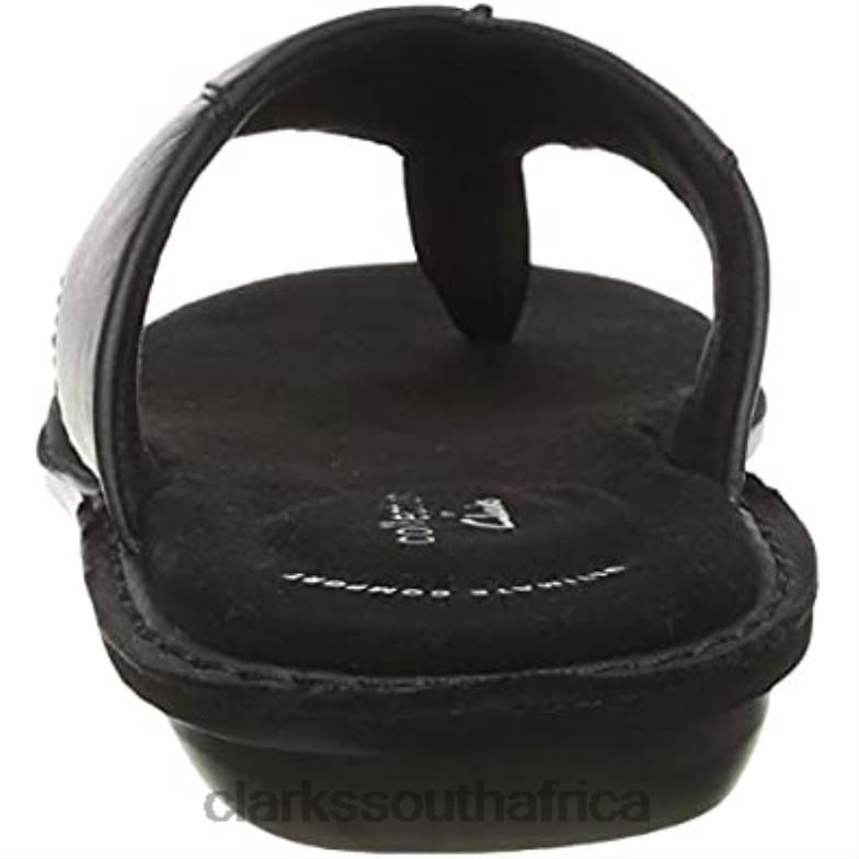 Clarks Black Men's Ellison Easy Flip-Flop 84040465 Men Clarks Black