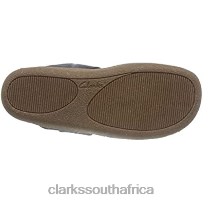 Men's Pilton Post Flip-Flop Black Leather Clarks 84040582 Men Clarks Black Leather