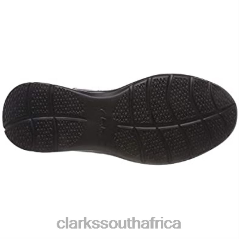 Cotrell Edge Mens Casual Leather Lace Up Shoes Clarks Black 840402855 Men Clarks Black Blk Smoothlea