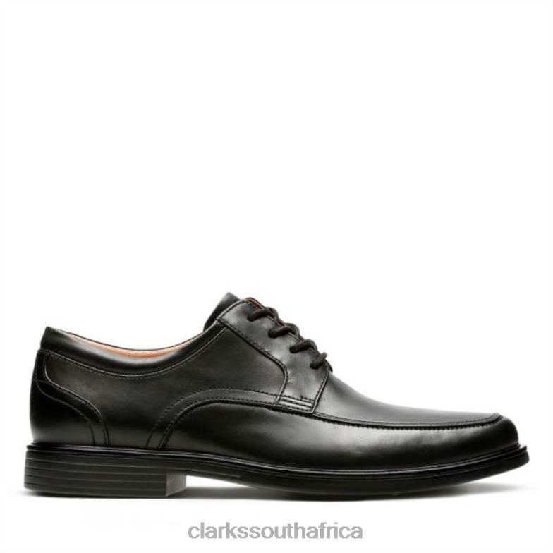 Un Aldric Park Black Leather Clarks Black Leather 840405623 Men Clarks Black Leather