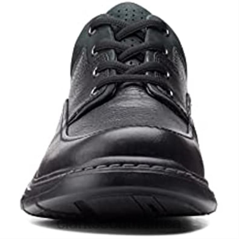 Un Brawley Lace Mens Wide Fit Lace Up Shoes Clarks Black 84040903 Men Clarks Black
