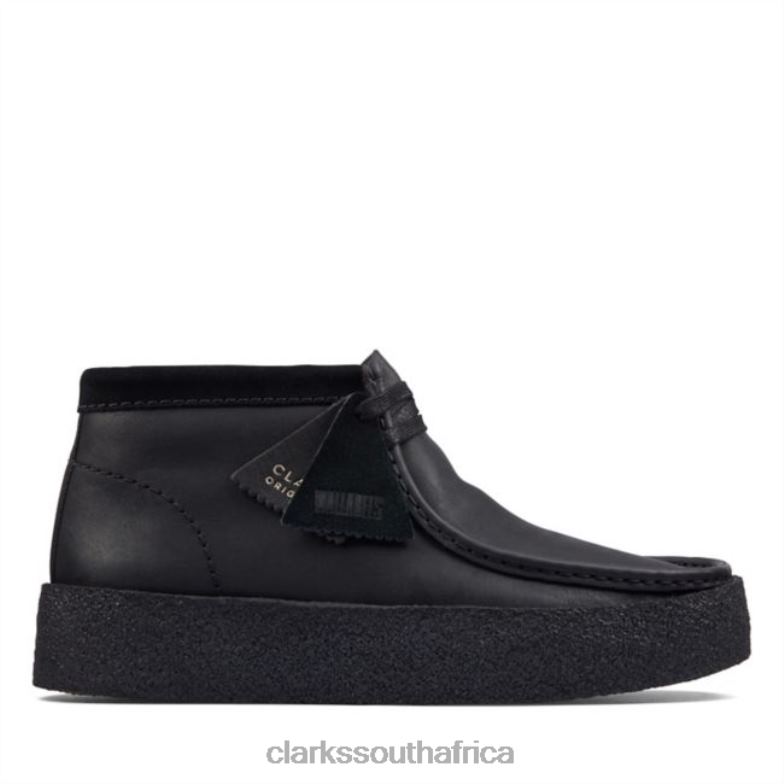 Wallabee Cup Bt Black Leather Clarks Black Leather 840406591 Men Clarks Black Leather