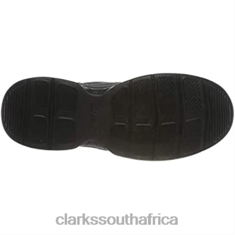 Black Tumbled Leather Men's Bradley Free Loafer Clarks 840402196 Men Clarks Black Tumbled Leather