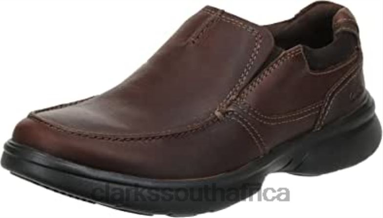 Brown Clarks Men's Bradley Free Loafer 840401104 Men Clarks Brown