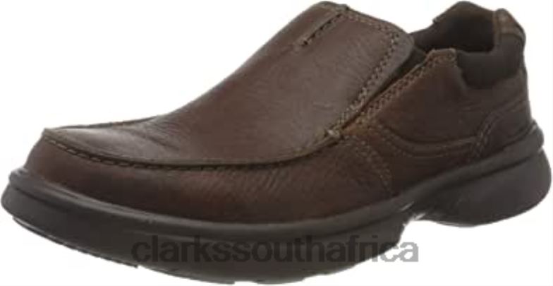Clarks Men's Bradley Free Loafer Tan Tumbled Leather 84040858 Men Clarks Tan Tumbled Leather