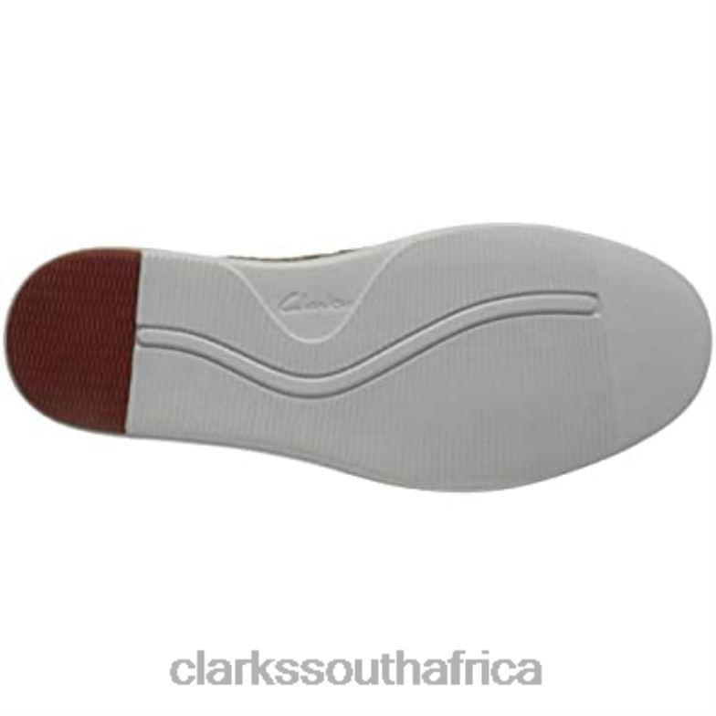 Dark Sand Suede Leather Combi Clarks Men's Bratton Step Loafer0 840401328 Men Clarks Dark Sand Suede Leather Combi