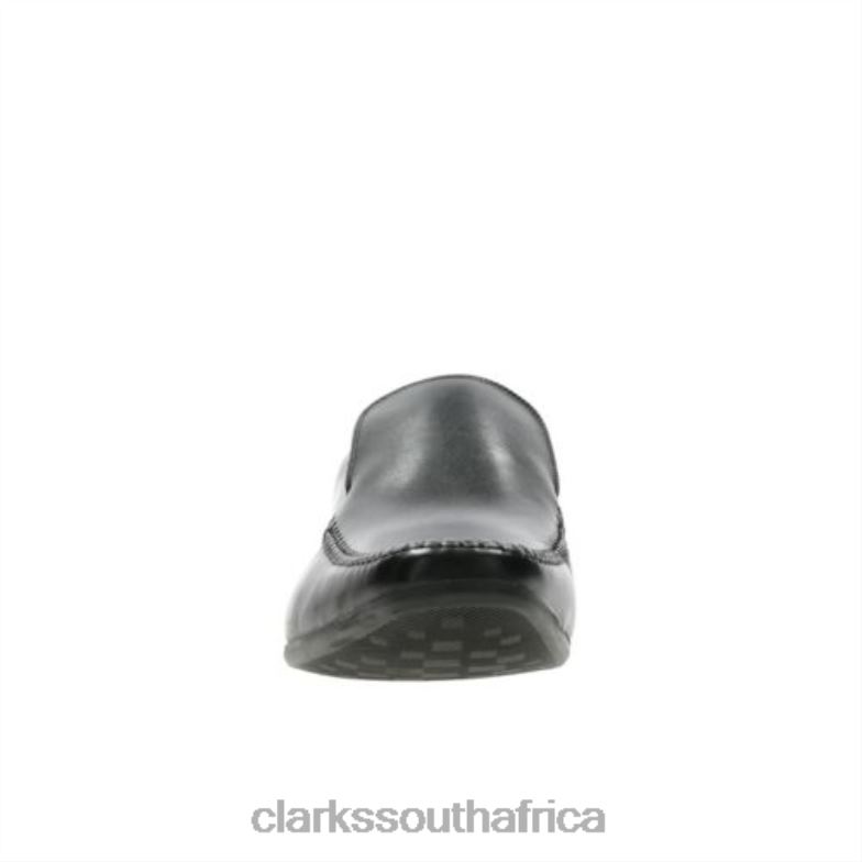 Glement Seam Clarks Black Leather 840404397 Men Clarks Black Leather